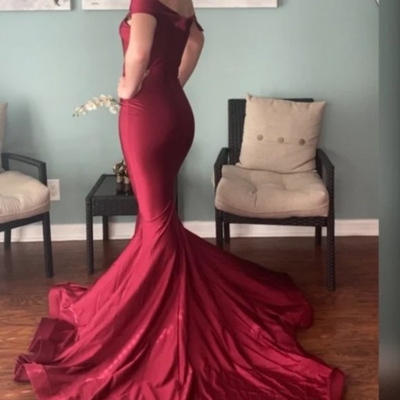 Jessica Angel stretchy formal dress sz M - Picture 2 of 3